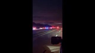 Thumbnail: Viewer shared video of Hwy 141 partial closure for fire response