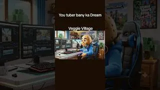 Thumbnail: 🥔 آلو نے بنایا Gaming Channel – WhyAhmad #gta #ytshorts #viral #funny #cartoon