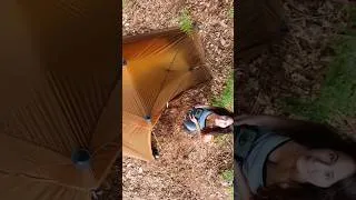 Thumbnail: When You Suck at Tension Tents #shorts #camping #wildcamping