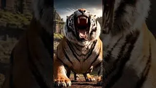 Thumbnail: WHO IS THE TRUE KING? Siberian Tiger vs Atlas Lion | Battle of the GIANTS #animalbattle #viral