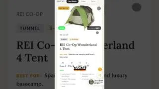 Thumbnail: The Free Tool That Finds Your Perfect Tent Fast #camping #campinggear #tentfinder #tents