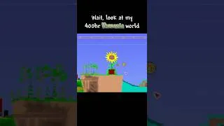 Thumbnail: Crest a forever world #terraria #minecraftgameplay #gaming #terraria145 #shorts