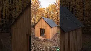 Thumbnail: Man built a cozy wooden cabin in the forest