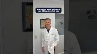 Thumbnail: Bald Patch vs Pattern Hair Loss: Why Treating Them the Same Way Fails