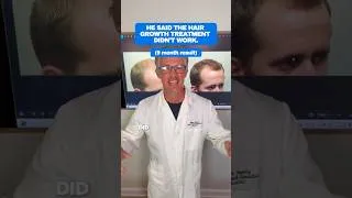 Thumbnail: This Patient Said His Hair Treatment Failed. His Photos Prove Otherwise