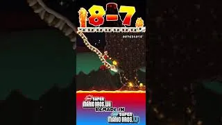 Thumbnail: I've remade NSMBWii 8-7 in NSMBU! #nintendo #shorts #mario
