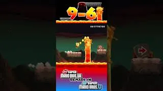 Thumbnail: I've remade NSMBWii 9-6 in NSMBU! #shorts #nintendo #mario