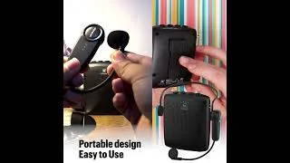 Thumbnail: Amplify your voice and make a big impact with the WB002!🎤#voiceamplifier #SpeakUp #MakeYourselfHeard
