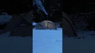 Thumbnail: Cold Winter Camping in Snow with my Dog - Hot Tent