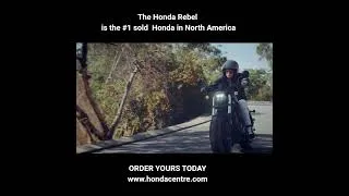 Thumbnail: Honda Rebel is #1 Sold Honda #hondacentre #hondarebel #hondamotorcycles  #hondacruiser #newriders