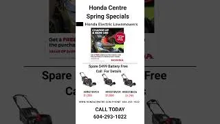 Thumbnail: Oldest Full Line Honda Dealer in Canada (1965) has a Spring Specials Event