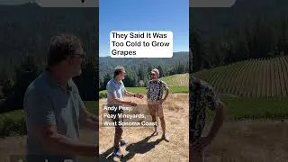 Thumbnail: They said it was too cold to make wine here. Andy Peay says they were wrong
