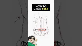 Thumbnail: 3 Things That'll Fix Your Feet Drawings #footanatomy #howtodraw
