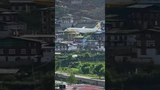 Thumbnail: Airbus A319 Makes a Stunning Approach Into Paro Airport