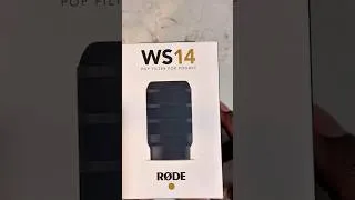 Thumbnail: Unboxing and Easy Install of RODE WS14 Pop Filter PodMic Fix🎤