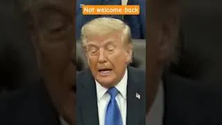 Thumbnail: President Donald Trump, says, he would not welcome  prince harry and Megan back#breakingnews #viral