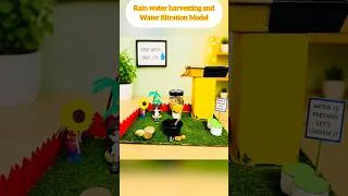 Thumbnail: Rain Water Harvesting and water filtration School Project | Save Water | #rainwaterharvesting