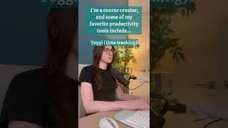 Thumbnail: 4 productivity tools for course creators #coursecreators #coursecreatortips