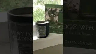 Thumbnail: Reading by candlelight in a rainstorm is peak witchy 🥰 🔮📚🕯️ #witch #candlemagic #hearthwitch
