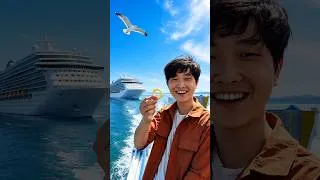 Thumbnail: Yejun's Family Trip Car Ferry Ship for Kids #shorts