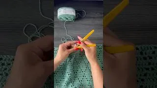 Thumbnail: Double crochet? Say less..😅 #crochet #easycrochettutorial #crochetforbeginners
