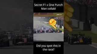 Thumbnail: Did you spot the F1 x  One Punch Man Season 3 collab? #formula1 #formulaone #onepunchman