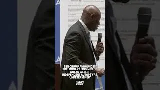 Thumbnail: Ben Crump announces preliminary findings of Nolan Wells’ independent autopsy as ‘undetermined’