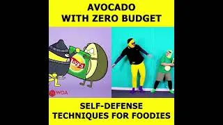Thumbnail: Self-Defense Techniques For Foodies - Avocado Couple Parody #shorts