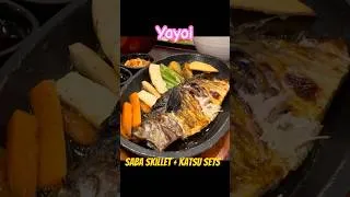Thumbnail: Yayoi Central Pattaya | Fresh Saba Skillet, Spicy Pork Hot Plate & Chicken Katsu Sets