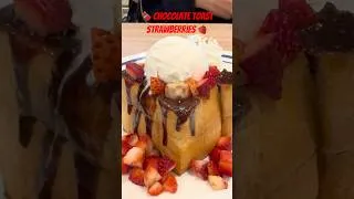 Thumbnail: Chocolate Strawberry Honey Toast at After You Terminal 21 Bangkok | Extra Honey & Free Tea