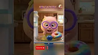 Thumbnail: WOW, Food challenge song | Colorful Donuts #short #kidsong #nursery