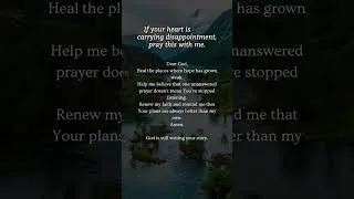 Thumbnail: A Prayer for the Faith That's Starting to Wear Thin 🙏 #prayer #trustgod #christian