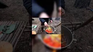 Thumbnail: #cooking #bushcraft #survival #camping #