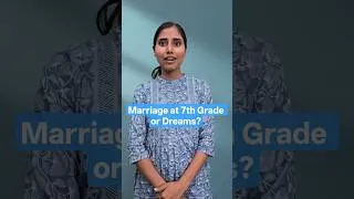 Thumbnail: Her Sisters Got Married at 12 | She Chose to Study Instead #motivation #studentlife