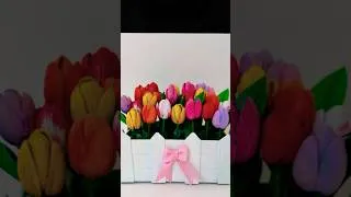 Thumbnail: #shorts #tulips #womensartandcraft#diy #aesthetic #papercraft #crafts#trendingshorts #trending