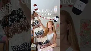 Thumbnail: The easiest crochet top you can make