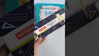 Thumbnail: Review this POKIT Geometry Box from NATARAJ @100 🤔 #shorts #stationery #schoolsupplies