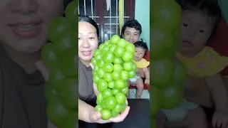Thumbnail: First time trying shine muscat fruits#Shortvideo#Greengiantgrapes