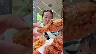 Thumbnail: #popeyesfriedchicken#Mukbang#Shortsvideo#Viral