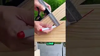 Thumbnail: How to Fix Gaps in Angled Wood Joints Using a Combination Square Tool Easily #woodworking