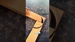 Thumbnail: DIY Woodworking Make a Perfect Curved Corner Joint using String and Marker! #woodworking