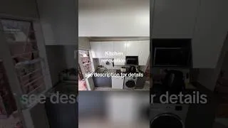 Thumbnail: Kitchen installation/kitchen renovation #kitchen #renovation #interiordesign #kitchenrenovation
