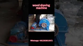 Thumbnail: Animal Bedding Machine Working Turning Wood Logs into Fine Uniform Wood Shavings