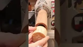 Thumbnail: Woodturning | Crushgrind Peppermill  #woodworking  #woodart #woodscraft #artsandcrafts