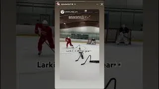 Thumbnail: Dylan Larkin spotted working out in Red Wings gear. #nhl #lgrw