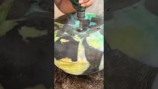 Thumbnail: Woodturning Crazy Black Apple