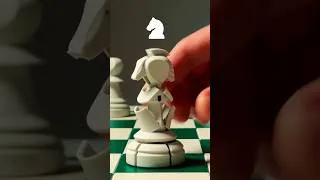 Thumbnail: 3D printable transforming chess pawns #chess #3dprinting #engineering #art