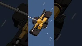 Thumbnail: How the twin cylinder air motor works in my latest video #3danimation #design #engineering #engine