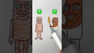 Thumbnail: ✅ Perfect ❎Unperfect Satisfying Artwork #shortsvideo #shortsart