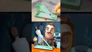 Thumbnail: Hello Neighbor VS 300 IQ Optical Illusion Challenge 200 IQ #shorts #helloneighbor #animation